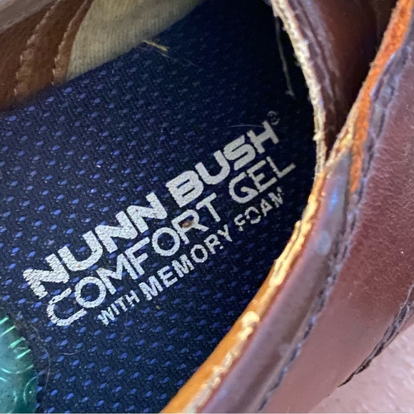 Nunn Bush Shoes Mens Size 11Wide Dress Lace Up Office They Have Peeling … - Picture 7 of 11